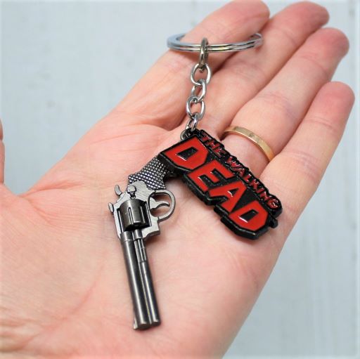 THE WALKING DEAD PISTOL KEYRING